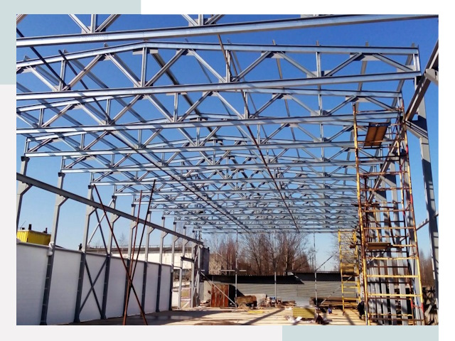 Строительство цехов в Бийск от 623 руб. под ключ