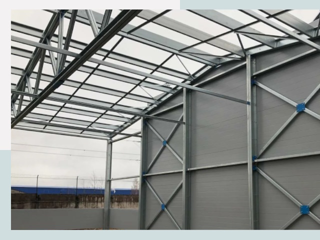 Каркасные ангары от СтальСтрой-Бск по цене от 623 руб.