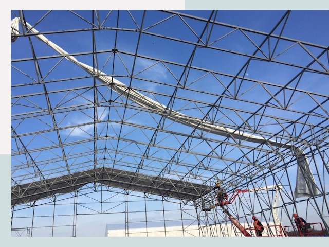 Шатровые ангары от 623 руб. в Бийске и Алтайском крае