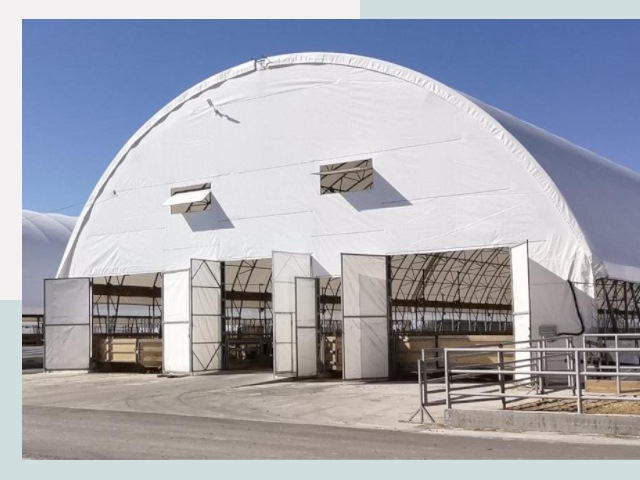 Тентовые ангары по цене 623 руб. в Бийск