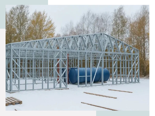 Металлические ангары в Бийске