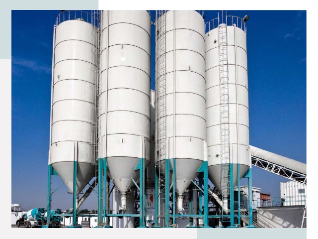 Строительство цементных силосов в Бийске