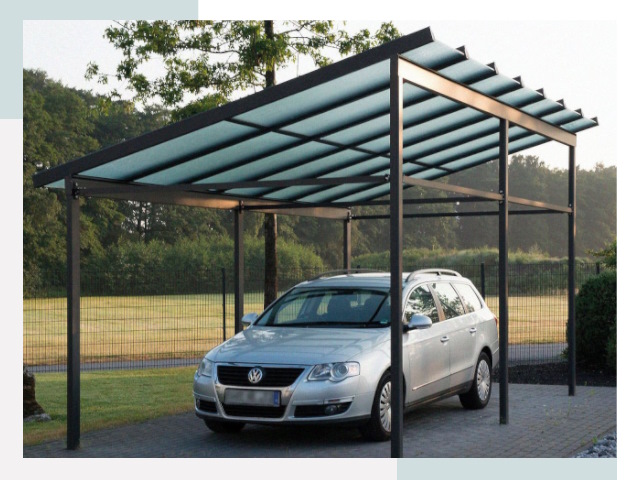 Навесы для автомобилей в Бийске