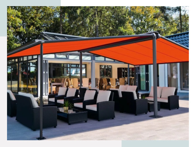 Навесы для кафе и ресторанов в Бийске