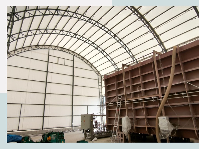 Оснащение ангаров в Бийске от 623 руб. - Надежно и быстро