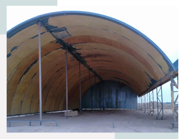 Реконструкция ангаров в Бийске