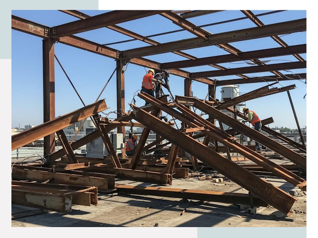 Демонтаж металлоконструкций в Бийске от 623 руб.