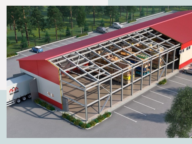 Проектирование ангаров в Бийске от 623 руб.