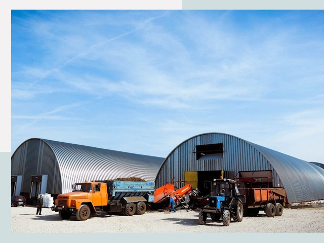 Ангары для спецтехники в Бийске